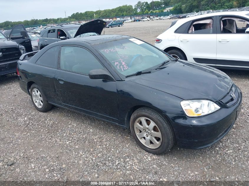 2003 Honda Civic Ex VIN: 1HGEM22913L029884 Lot: 39868017