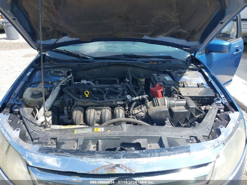 2010 Ford Fusion Sel VIN: 3FAHP0JA3AR149919 Lot: 39868034