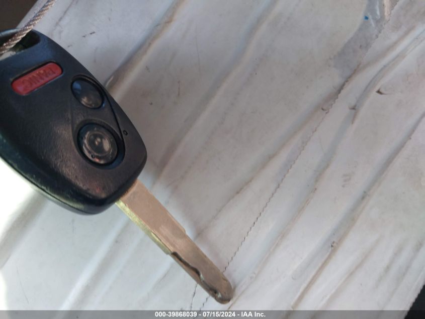 2008 Honda Cr-V Lx VIN: JHLRE48388C041617 Lot: 39868039