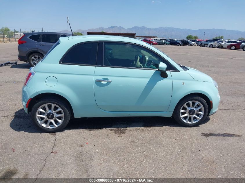 2017 Fiat 500 Pop VIN: 3C3CFFKR3HT697905 Lot: 39868058