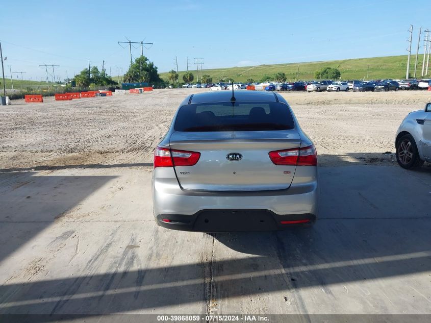 2015 Kia Rio Lx VIN: KNADM4A38F6451413 Lot: 39868059