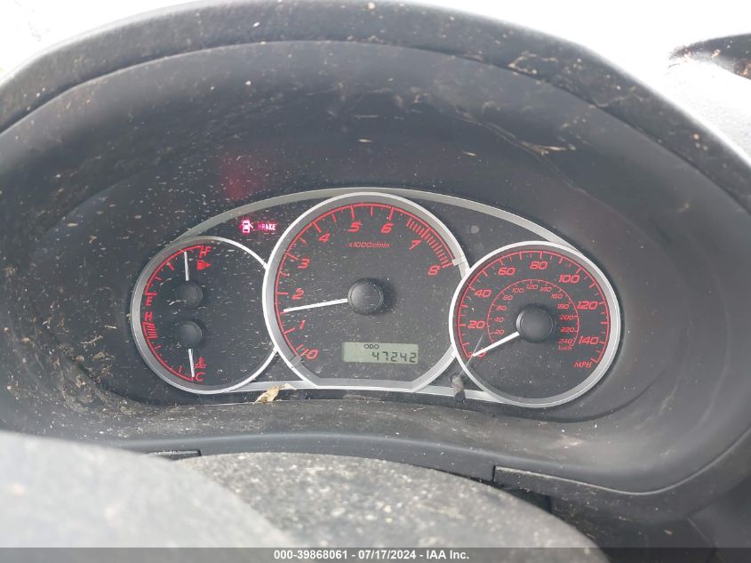 2009 Subaru Impreza Wrx VIN: JF1GE76669G512344 Lot: 39868061