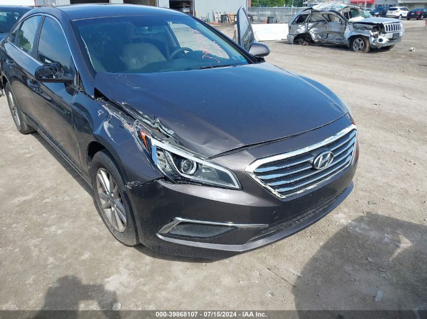 2016 Hyundai Sonata Se VIN: 5NPE24AF4GH348651 Lot: 39868107