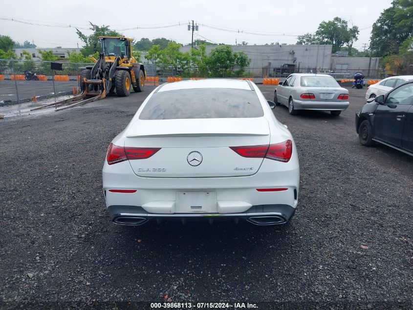 2020 Mercedes-Benz Cla 250 4Matic VIN: W1K5J4HB6LN087321 Lot: 39868113