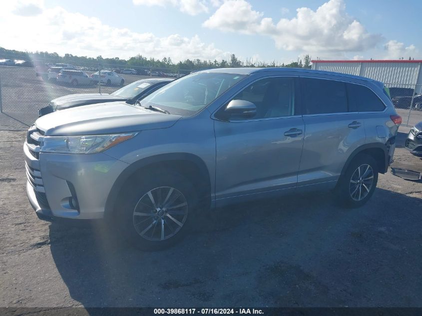 2018 Toyota Highlander Se/Xle VIN: 5TDKZRFHXJS529969 Lot: 39868117