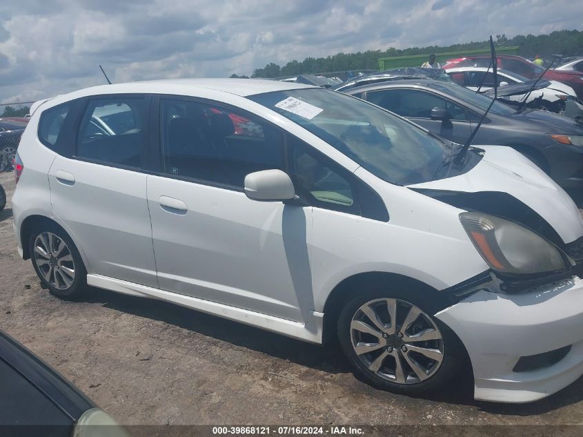 2012 Honda Fit Sport VIN: JHMGE8H59CS003047 Lot: 39868121
