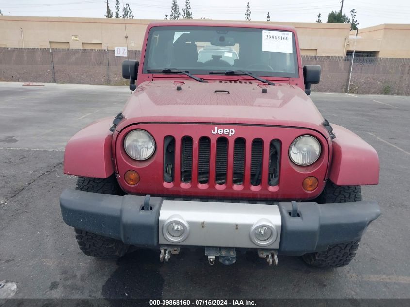2013 Jeep Wrangler Unlimited Sahara VIN: 1C4HJWEG1DL607456 Lot: 39868160