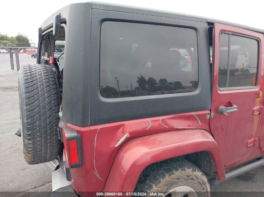 2013 Jeep Wrangler Unlimited Sahara VIN: 1C4HJWEG1DL607456 Lot: 39868160