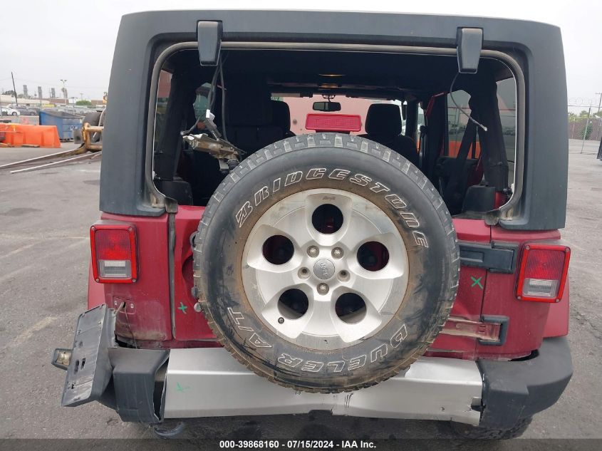 2013 Jeep Wrangler Unlimited Sahara VIN: 1C4HJWEG1DL607456 Lot: 39868160