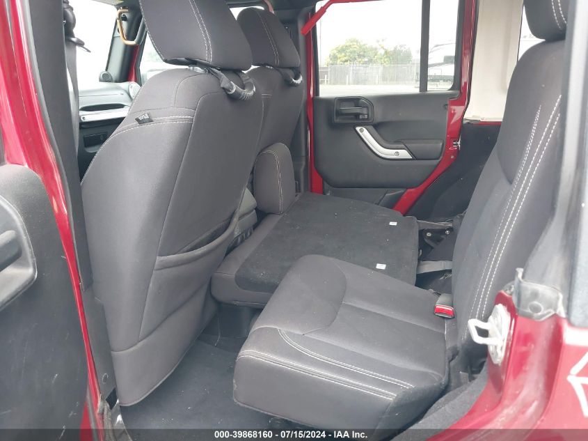 2013 Jeep Wrangler Unlimited Sahara VIN: 1C4HJWEG1DL607456 Lot: 39868160