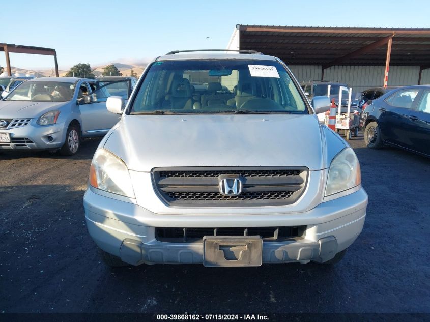 2004 Honda Pilot Ex-L VIN: 2HKYF18644H590812 Lot: 39868162