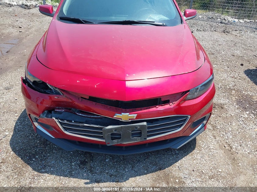 2016 Chevrolet Malibu 1Lt VIN: 1G1ZE5ST6GF182431 Lot: 39868181