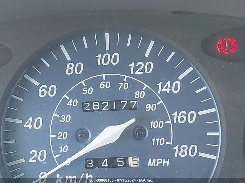 1998 Toyota Tercel Ce VIN: JT2AC53LXW0300385 Lot: 39868185