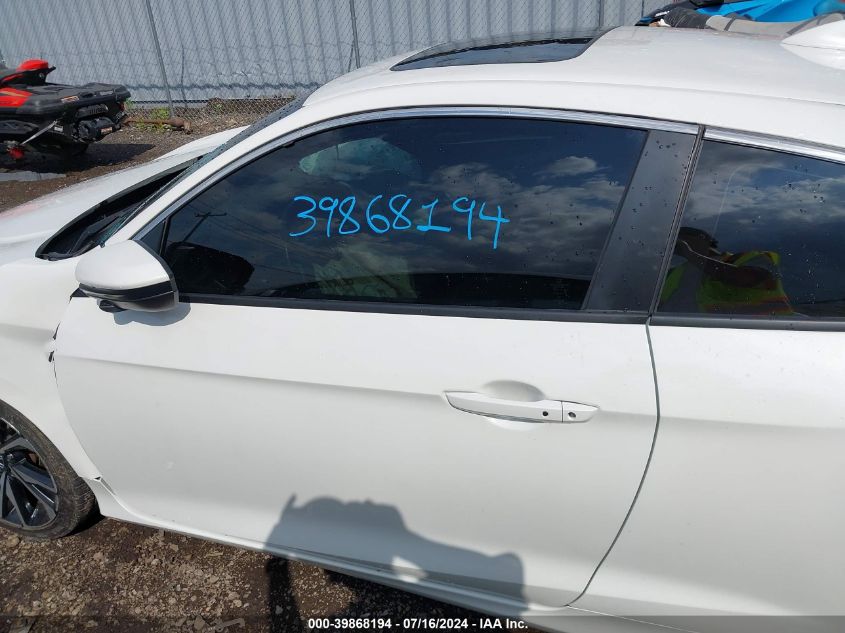 2019 Honda Civic Si VIN: 2HGFC3A50KH750916 Lot: 39868194