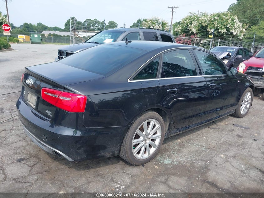 2012 Audi A6 3.0 Premium VIN: WAUJGAFC2CN113363 Lot: 39868218
