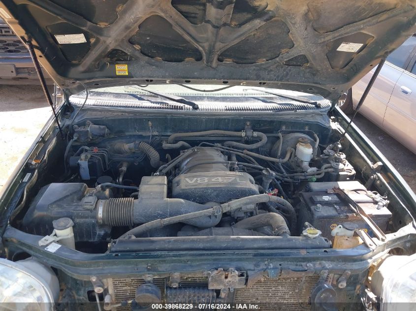 5TBBT48152S234681 2002 Toyota Tundra Ltd V8