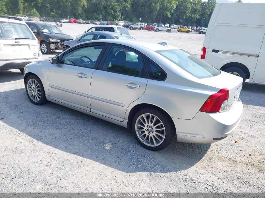 2009 Volvo S40 2.4I VIN: YV1MS390592463831 Lot: 39868231