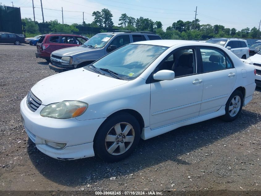 2T1BR32E23C093770 | 2003 TOYOTA COROLLA