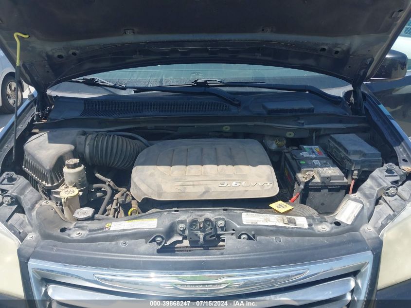 2012 Chrysler Town & Country Touring VIN: 2C4RC1BGXCR306292 Lot: 39868247