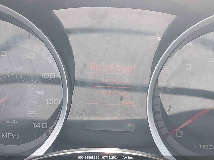 2008 Mitsubishi Lancer Gts VIN: JA3AU86U18U043105 Lot: 39868250