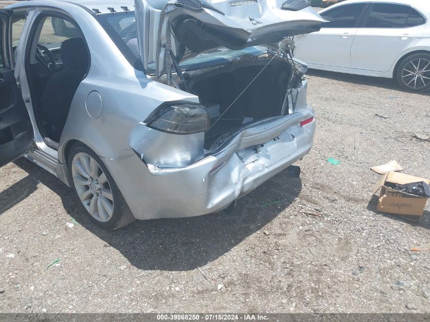 2008 Mitsubishi Lancer Gts VIN: JA3AU86U18U043105 Lot: 39868250