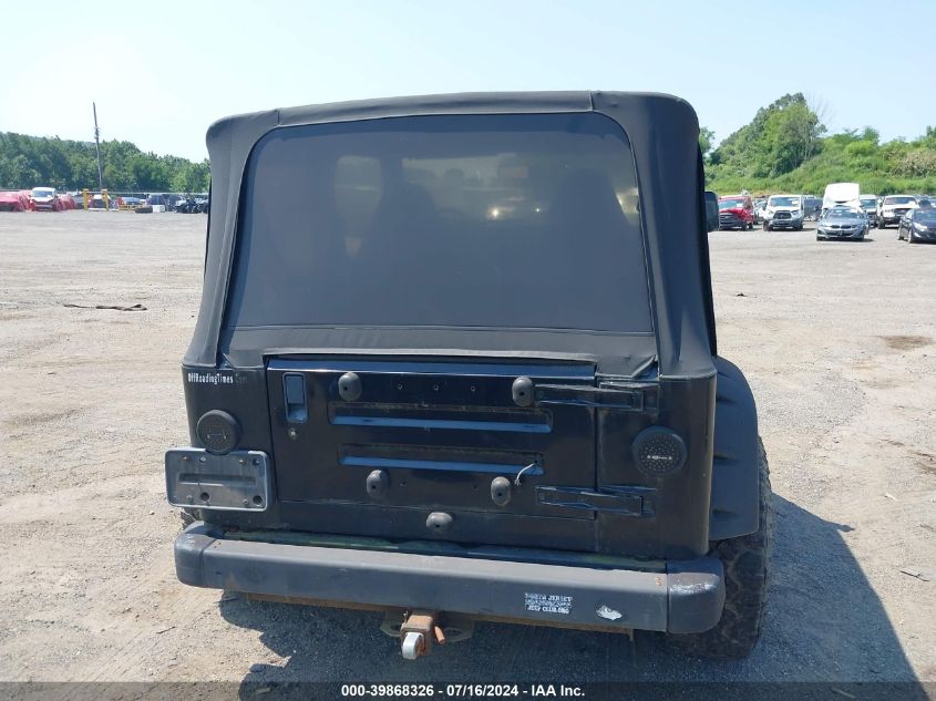 1999 Jeep Wrangler Sport VIN: 1J4FY19S3XP467521 Lot: 39868326