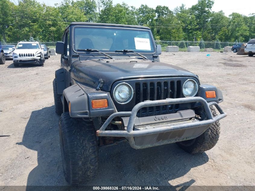 1999 Jeep Wrangler Sport VIN: 1J4FY19S3XP467521 Lot: 39868326