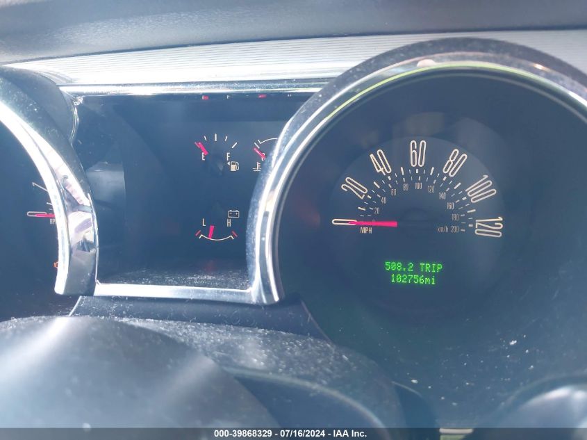 2009 Ford Mustang V6/V6 Premium VIN: 1ZVHT84N595115740 Lot: 39868329