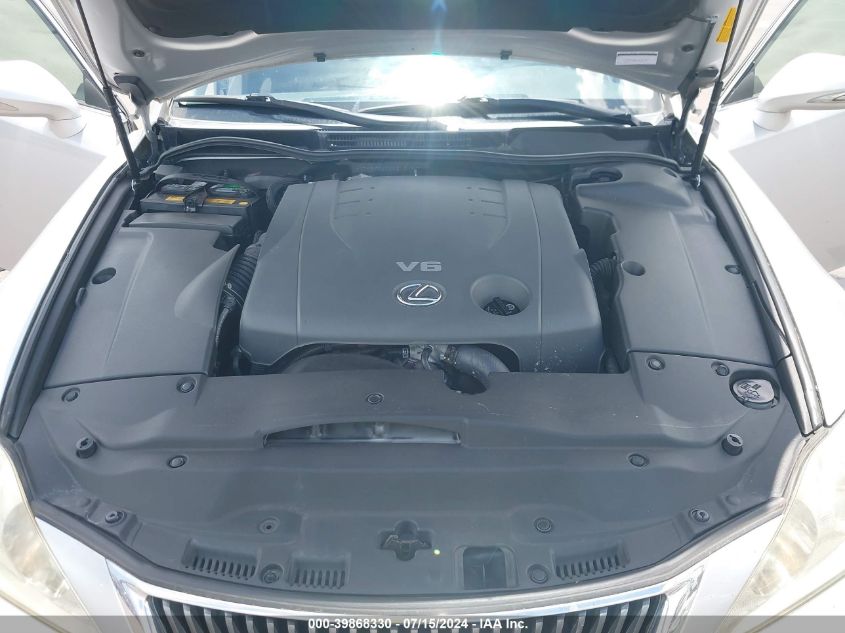 2009 Lexus Is 250 VIN: JTHBK262995101365 Lot: 39868330