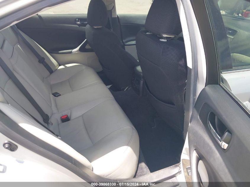 2009 Lexus Is 250 VIN: JTHBK262995101365 Lot: 39868330