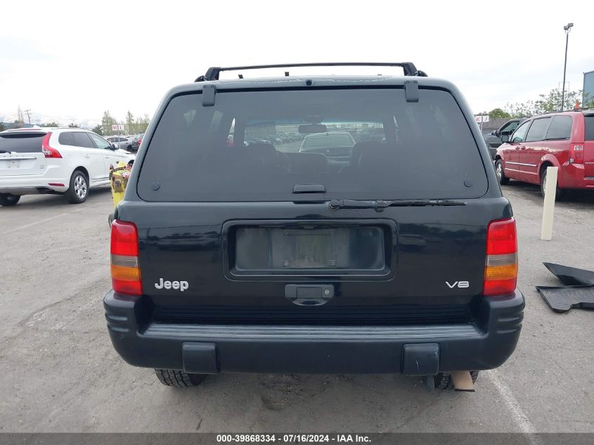 1998 Jeep Grand Cherokee Laredo/Special VIN: 1J4GZ48Y2WC277787 Lot: 39868334