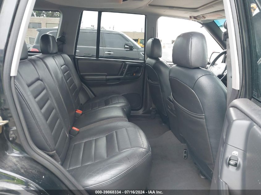 1998 Jeep Grand Cherokee Laredo/Special VIN: 1J4GZ48Y2WC277787 Lot: 39868334