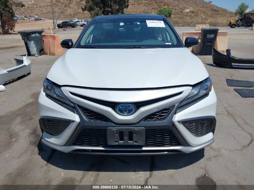 2021 Toyota Camry Xse Hybrid VIN: 4T1K31AK9MU030971 Lot: 39868338