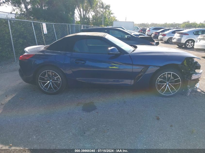 2022 BMW Z4 Sdrive30I VIN: WBAHF3C02NWX96430 Lot: 39868345