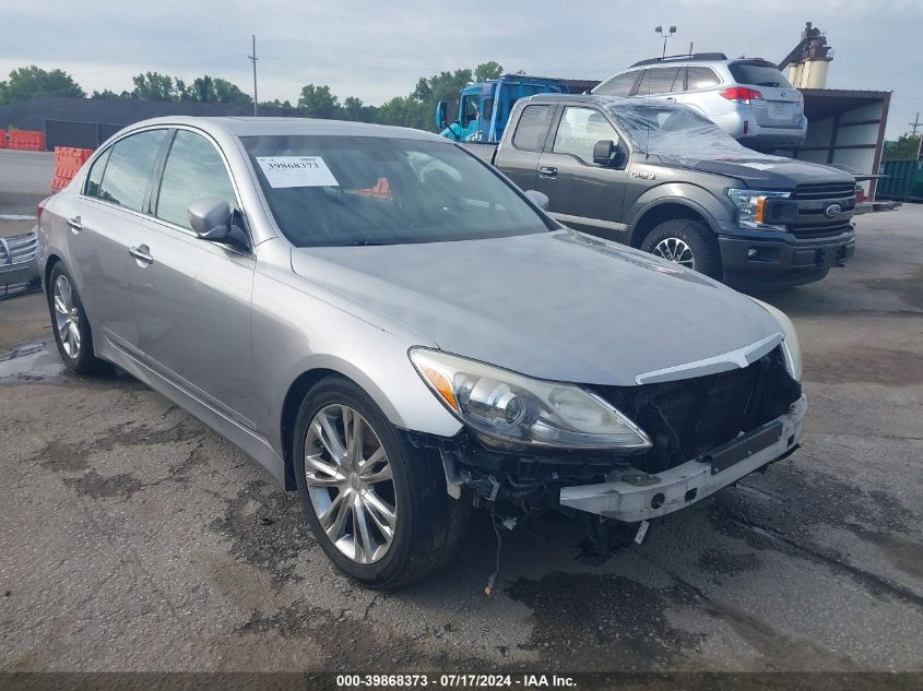 2012 Hyundai Genesis 3.8 VIN: KMHGC4DD2CU169861 Lot: 39868373