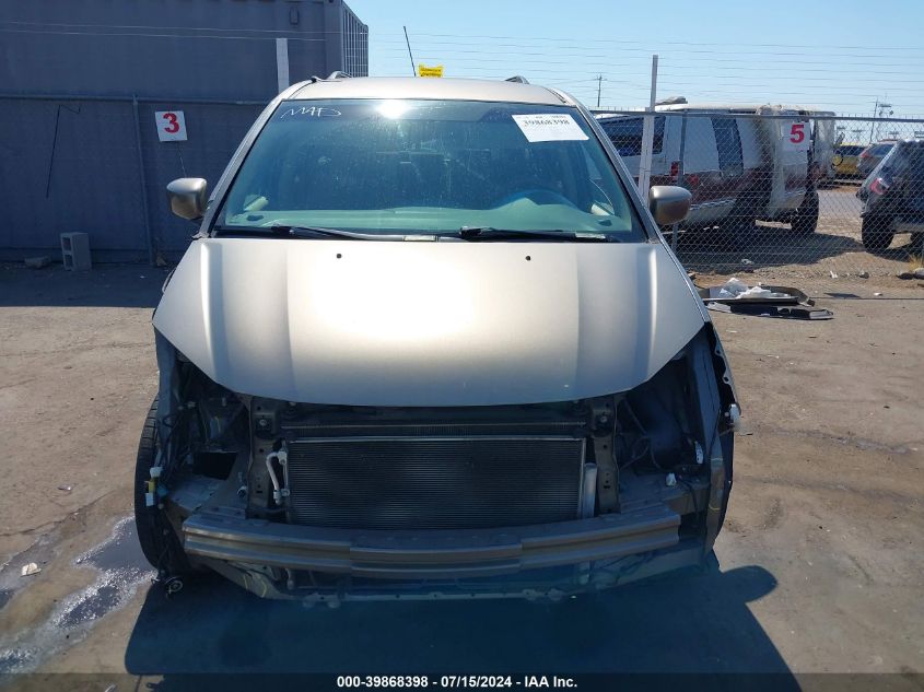 2010 Honda Odyssey Ex VIN: 5FNRL3H48AB016392 Lot: 39868398