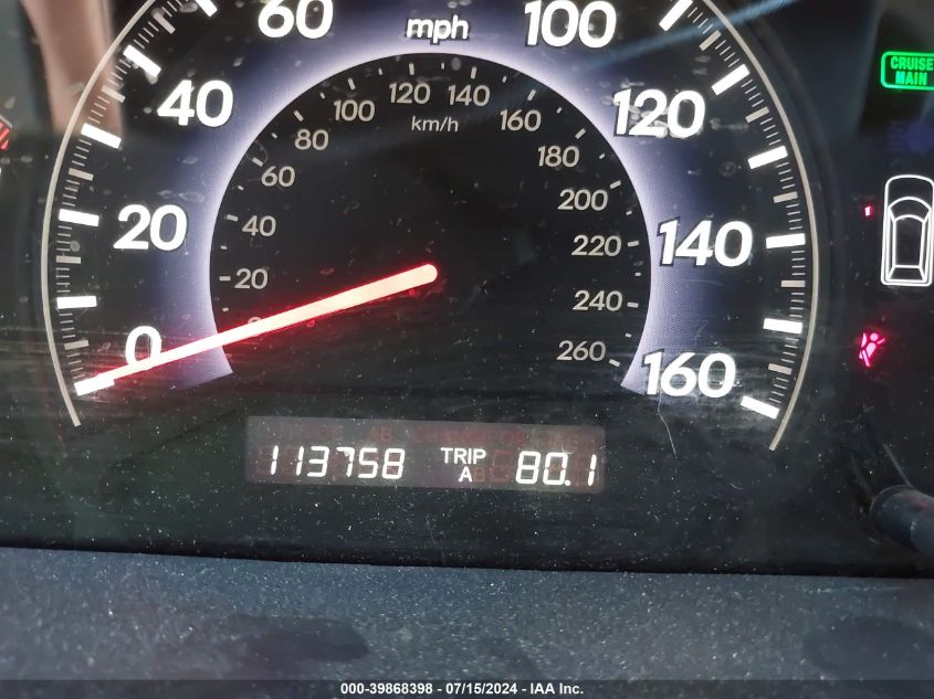 2010 Honda Odyssey Ex VIN: 5FNRL3H48AB016392 Lot: 39868398