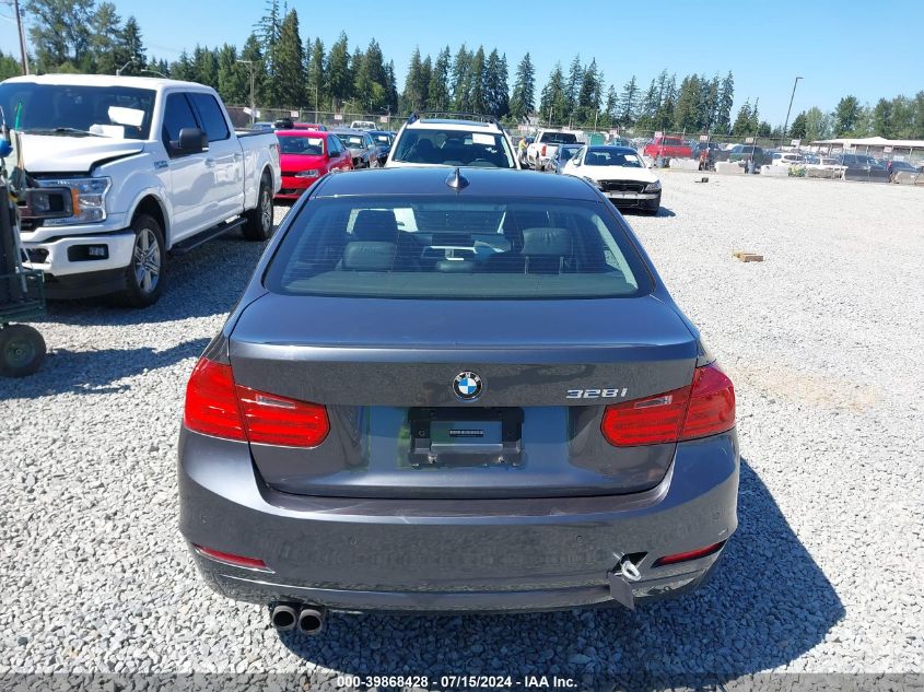 2012 BMW 328I VIN: WBA3A5G50CNP16667 Lot: 39868428