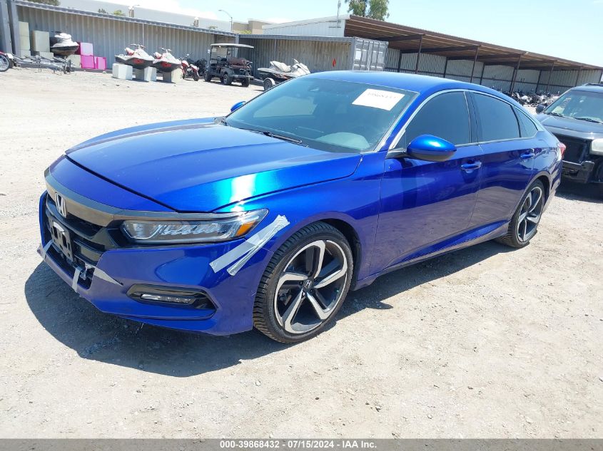 1HGCV1F3XJA104370 2018 Honda Accord Sport