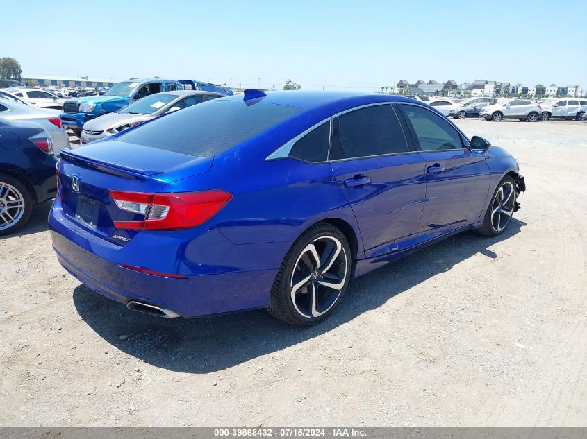 1HGCV1F3XJA104370 2018 Honda Accord Sport