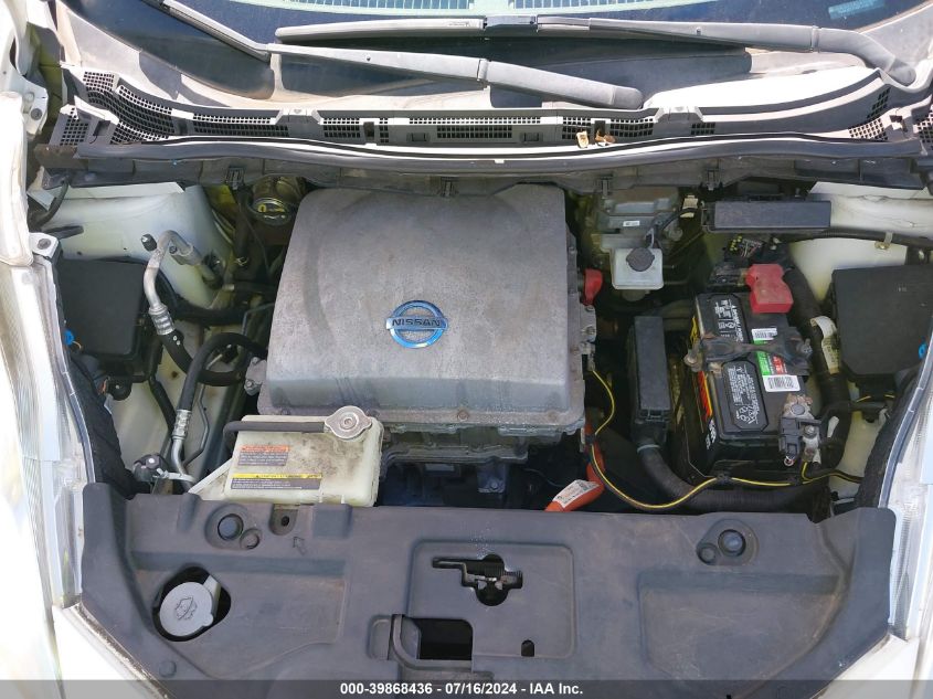 2013 Nissan Leaf S VIN: 1N4AZ0CPXDC416375 Lot: 39868436