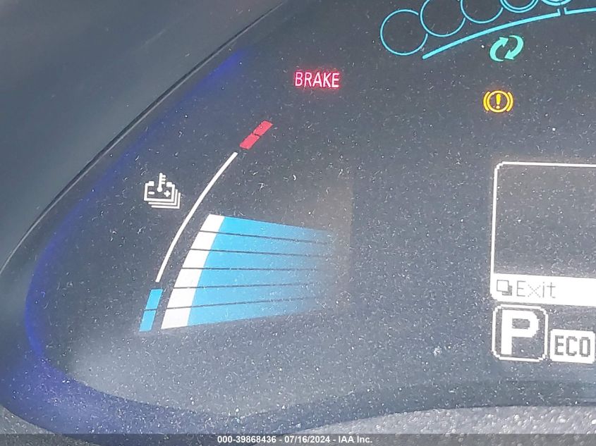 2013 Nissan Leaf S VIN: 1N4AZ0CPXDC416375 Lot: 39868436