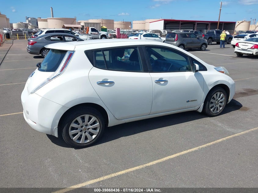 2013 Nissan Leaf S VIN: 1N4AZ0CPXDC416375 Lot: 39868436