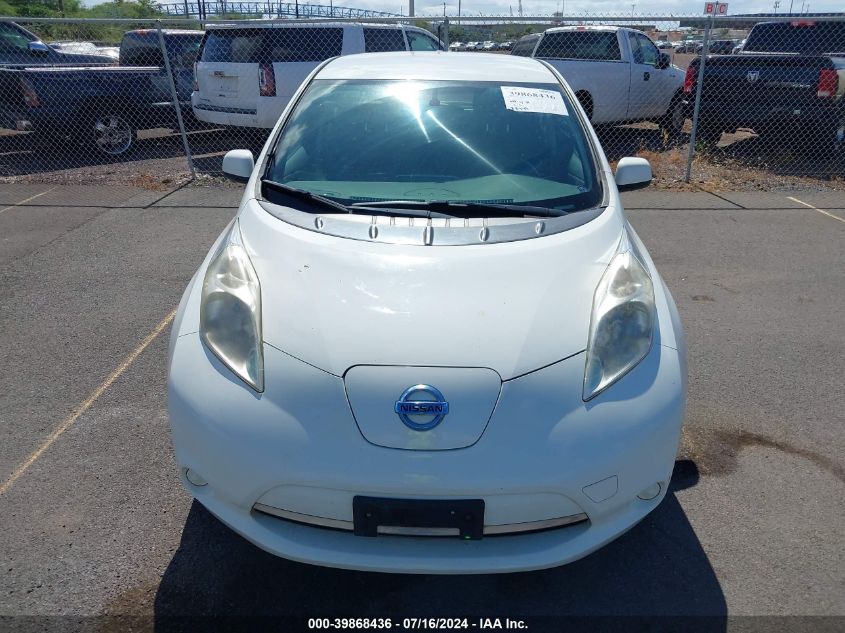 2013 Nissan Leaf S VIN: 1N4AZ0CPXDC416375 Lot: 39868436