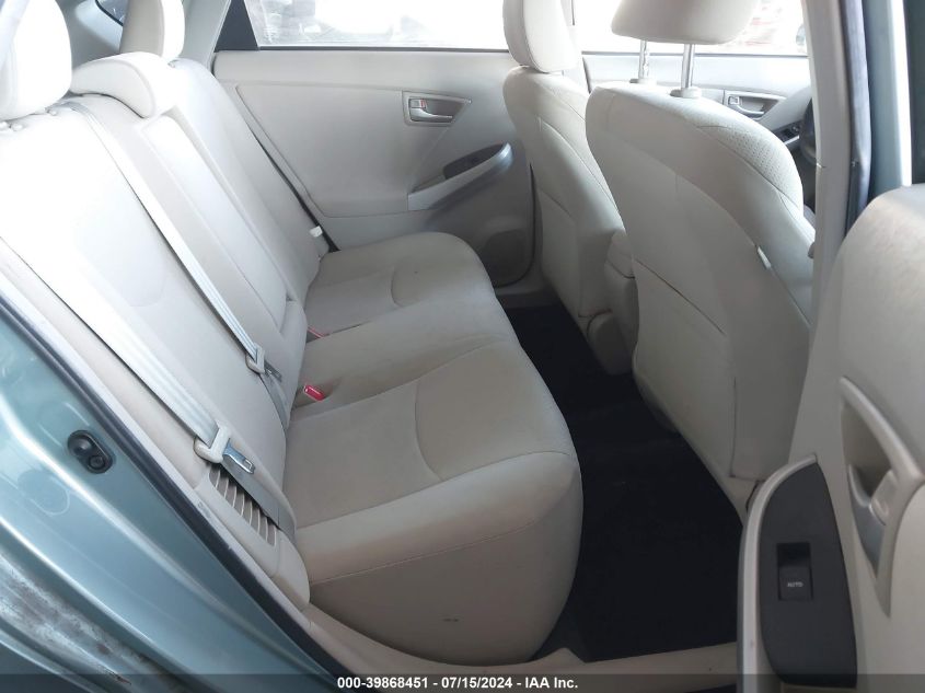 2013 Toyota Prius Two VIN: JTDKN3DU3D1729201 Lot: 39868451