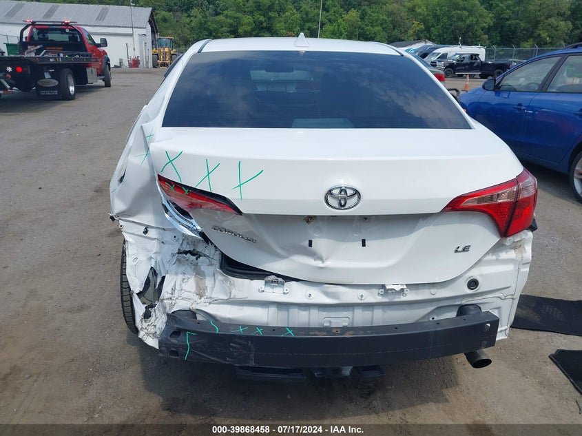 VIN 2T1BURHE5KC188671 2019 TOYOTA COROLLA LE