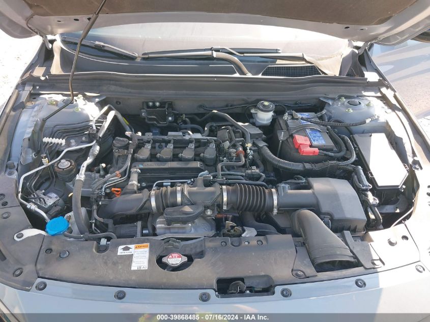 2021 Honda Accord Sport VIN: 1HGCV1F34MA100240 Lot: 39868485