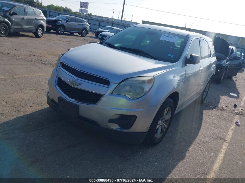 2013 Chevrolet Equinox Ls VIN: 1GNALBEK1DZ110484 Lot: 39868490