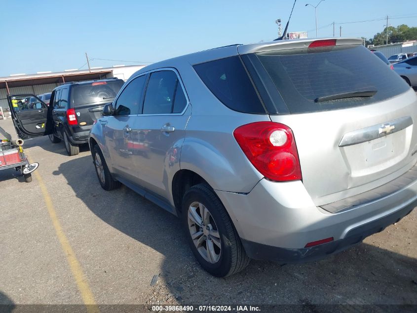 2013 Chevrolet Equinox Ls VIN: 1GNALBEK1DZ110484 Lot: 39868490