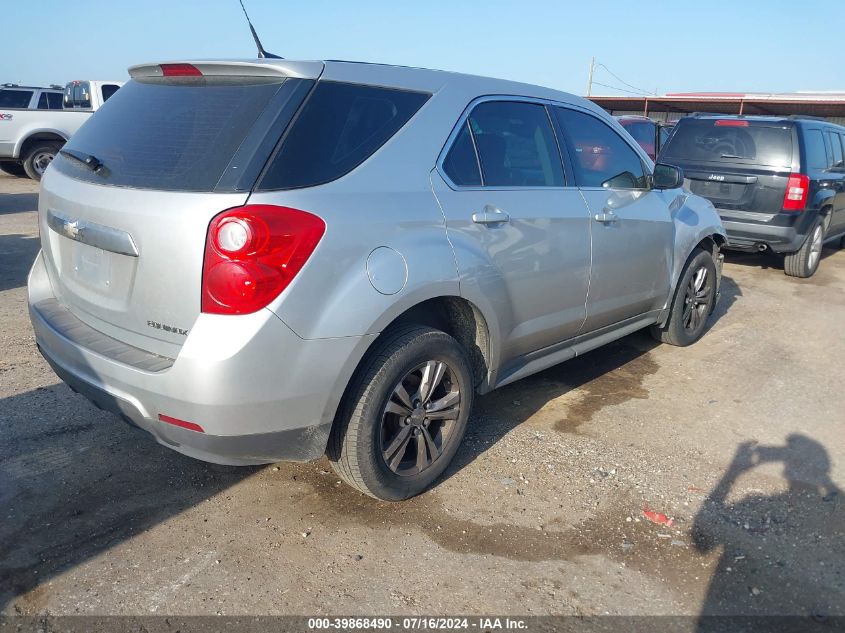 2013 Chevrolet Equinox Ls VIN: 1GNALBEK1DZ110484 Lot: 39868490